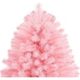 thumbnail image 3 of Naomi Home 4.5ft Pink Christmas Tree with Lights, Unique Colored Christmas Tree Prelit with 436 Branch Tips, 200 Warm Lights and Metal Stand, Aritificial Christmas Tree, 3 of 10
