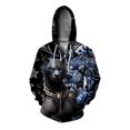 thumbnail image 3 of Marcas de ropa para hombre de lobo Sudaderas asequibles con capucha y cremallera de animales de conejo para hombre Sudaderas con capucha con cremallera duraderas para invierno y otoño, 3 of 5