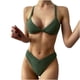 thumbnail image 1 of Conjunto de bikini con estilo para mujer, traje de baño de dos piezas con relleno sólido, ropa de playa OAVQHLG3B Store  lin121212, 1 of 4