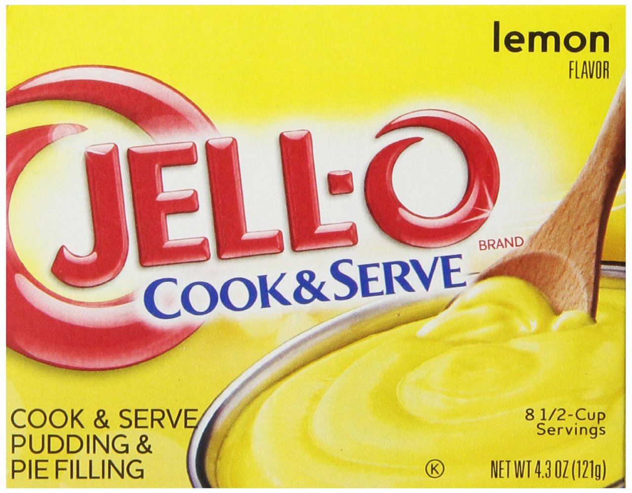 (Price/Case)JellO Lemon Pudding & Pie Filling, 4.3 Ounces, 24 per case