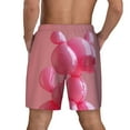 thumbnail image 4 of Goofa Pink Balloon Puppy Art Printed Men's Swim Trunks Board Shorts Quick Dry Mens Swimming Trunks with Compression Liner,Breathable Fit Hawaii Beach Shorts-X-Large, 4 of 9