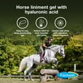 Farnam Vetrolin Liniment Gel for Muscle Soreness Relief on Horses