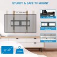 thumbnail image 4 of MountFTV Support Mural Inclinable Profil Bas pour TV 32-82 Pouces LED LCD OLED Écran Plat avec 600x400 Supporte jusqu'à 132lbs, 4 of 6
