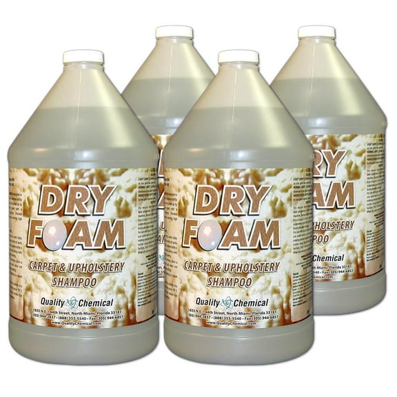 Dry Foam Carpet and Upholstery Shampoo - 4 gallon case