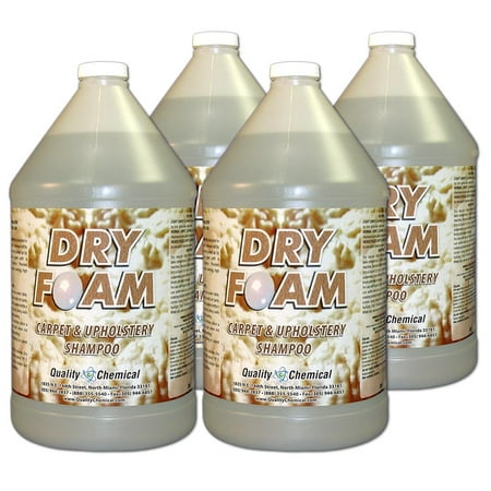 Dry Foam Carpet and Upholstery Shampoo - 4 gallon