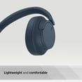 thumbnail image 5 of Sony True Wireless Noise Canceling Bluetooth Over-Ear Headphone, Blue, WH-CH720N, 5 of 9