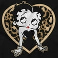 thumbnail image 2 of Betty Boop Leopard Print Heart Tank Top Tee Shirt Women Brisco Brands S, 2 of 5