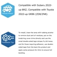 thumbnail image 3 of 5pc Silver Aluminum Air Conditioner Climate Controls & Volume/Tune Turner Covers For Subaru 2022-up BRZ, For Toyota 2022-up GR86, 3 of 9