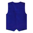 thumbnail image 2 of Freebily Kids Boys Girls Button Volunteer Vest Color V-Neck Sleeveless Waistcoat Activities Uniform Blue S/10, 2 of 5