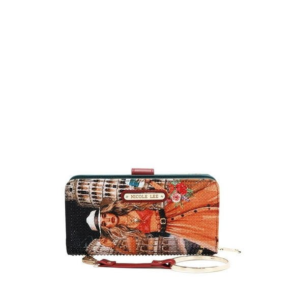 NICOLE LEE WALLET BIFOLD WALLET WRISTLET