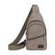thumbnail image 2 of Bolsa cruzada unisex Mochila impermeable de lona con bandolera 30x17cm Bolsa de hombro individual con múltiples compartimentos para senderismo Viajes de uso diario Azul negro Verde claro Caqui marrón, 2 of 6