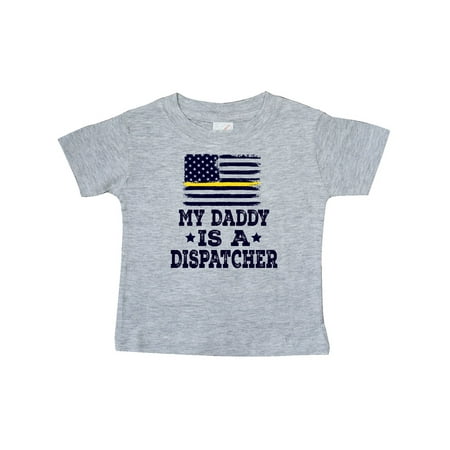 

Inktastic Dispatcher Dad Emergency Services Gift Baby Boy or Baby Girl T-Shirt
