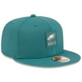 thumbnail image 3 of Men's New Era Midnight Green Philadelphia Eagles 2025 Sideline  59FIFTY Fitted Hat, 3 of 5