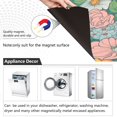 thumbnail image 4 of Yayeee Magnetic Dishwasher Cover for The Front Decoration Home Kitchen Machine Sticker Protector, Floral Pattern, 4 of 6