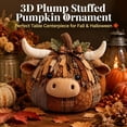 thumbnail image 5 of DIY Animal Pumpkin Sewing Kit, Cute Woodland Friends Fabric Craft Set, Pre-Cut Patchwork Sewing Project, Handmade Autumn Harvest Decoration For Home Display, 5 of 7
