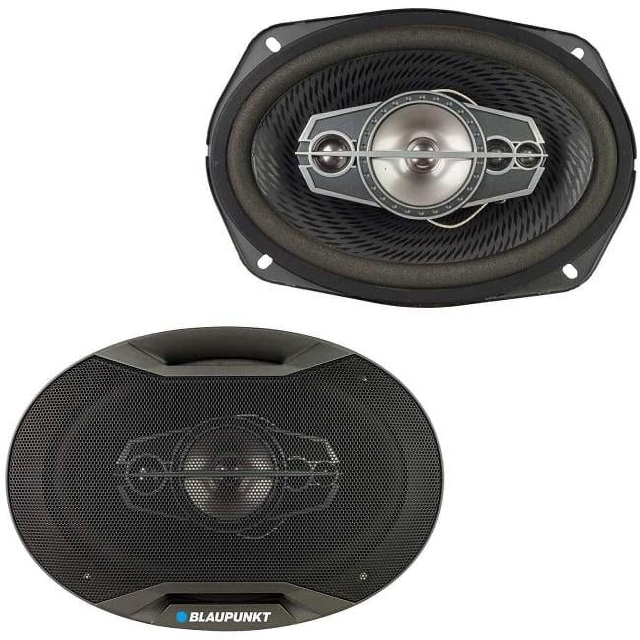 Blaupunkt GTX695 5-Way Coaxial 50Hz- 20000Hz Frequency Response, Multicolor