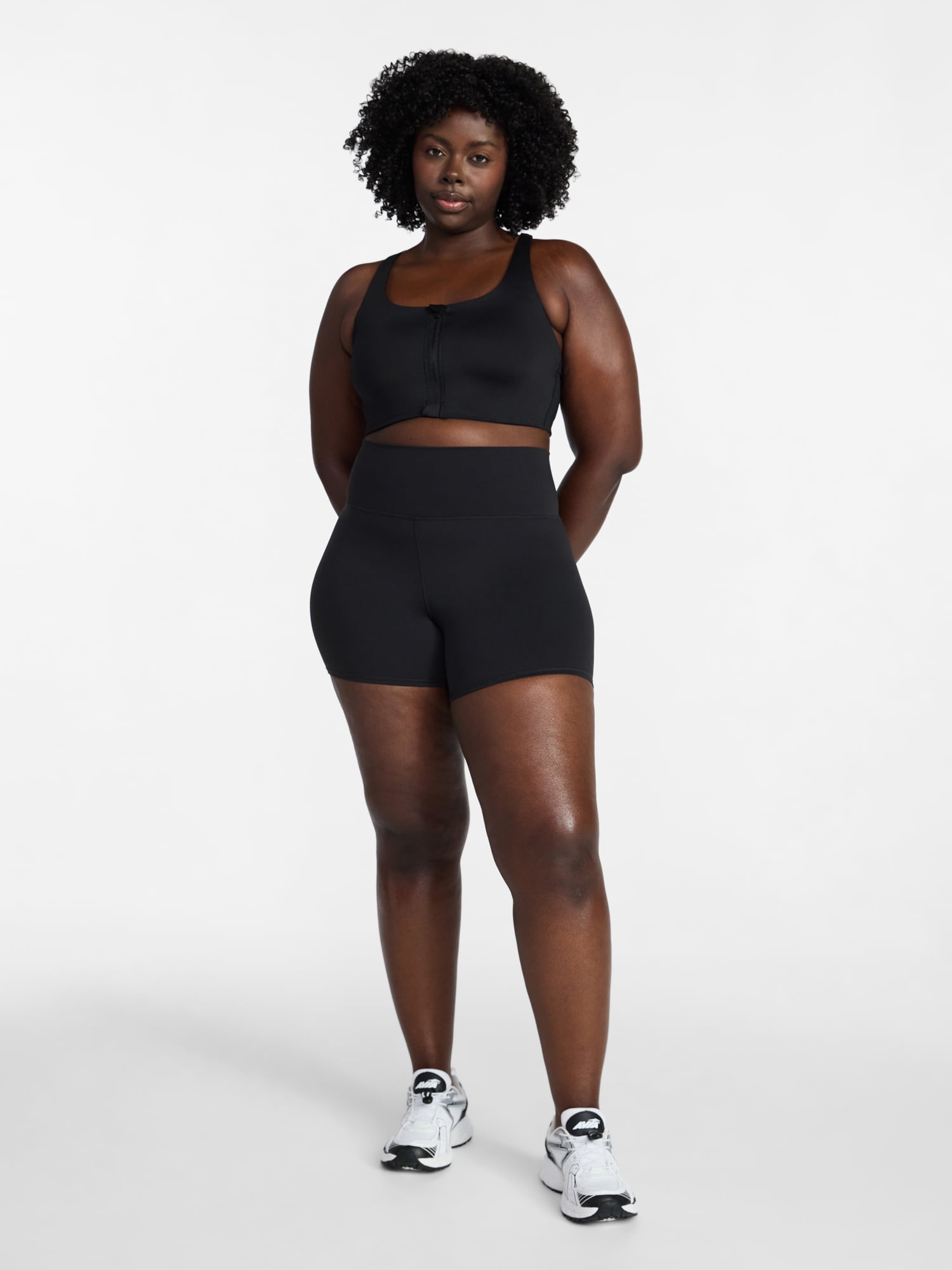 Avia Women's and Women's Plus SoftSculpt Bike Short, Sizes XS-4X