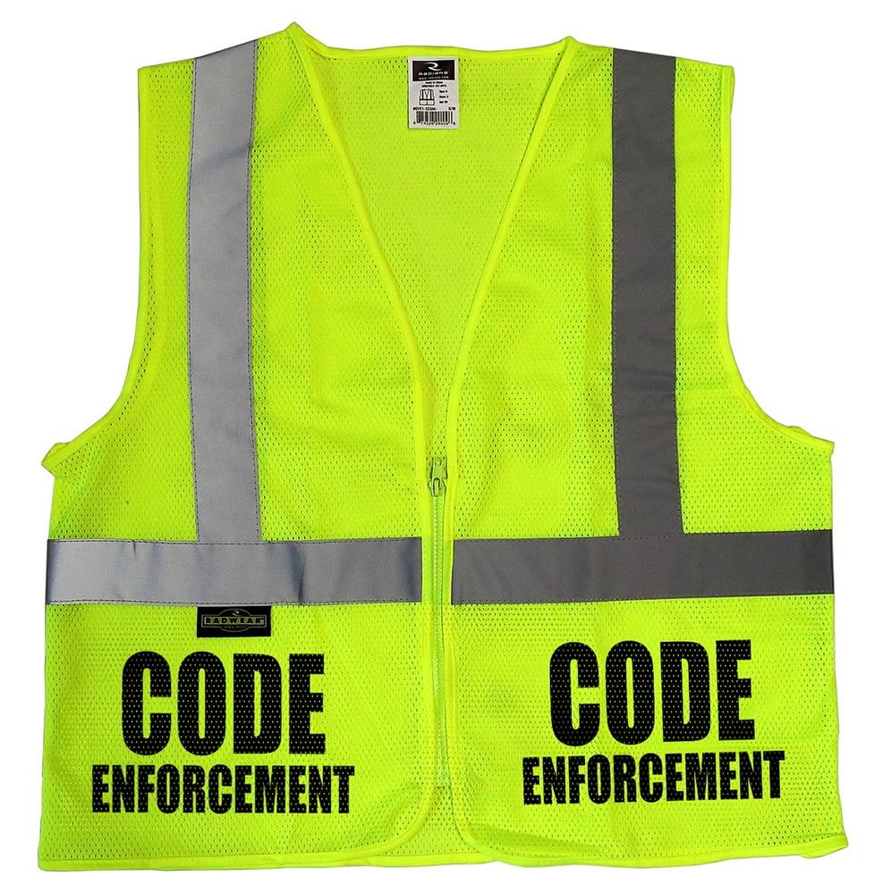 Code Enforcement safety vest, High Visibility vest