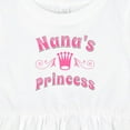 thumbnail image 4 of Inktastic Nanas Princess Granddaughter Girls Baby Dress, 4 of 5