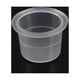 thumbnail image 3 of 100Pcs/Set Tattoo Ink Cap Cup - 100Pcs/Set Tattoo Ink Cap Cup Pot Mediano Grande Plástico Microblading Pigmento Accesorios Titular(L), 3 of 5