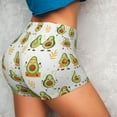 thumbnail image 4 of Fotbe Lovely Avocado Shorts Sin Costuras – Shorts Deportivos de Cintura Alta para Mujer, Elásticos para Gimnasio, Yoga, Running o Ciclismo-X-Large, 4 of 8