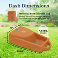 thumbnail image 2 of Dakota 283 Dash 3.5 Système de Distribution d'Eau pour Chiens/animaux, Orange, 2 of 7