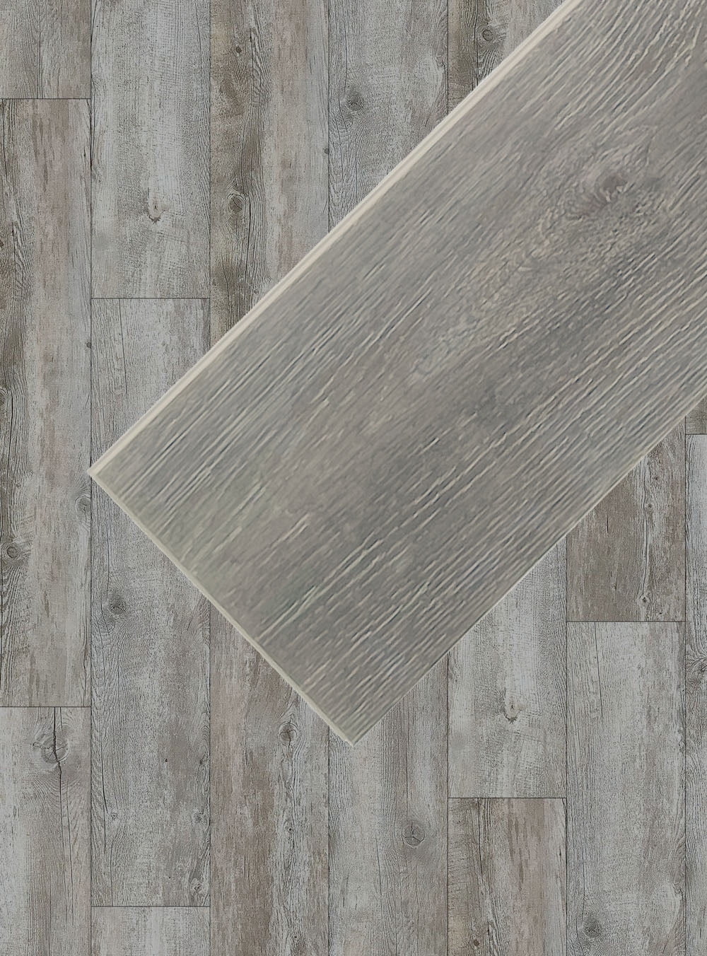 Milan (weathered gray) 20 MIL Wear Layer 5.5mm Thick x 9 in. W x 60 in. L Click Lock Waterproof Luxury Vinyl Plank Flooring with IXPE (30.18 sqft/case)