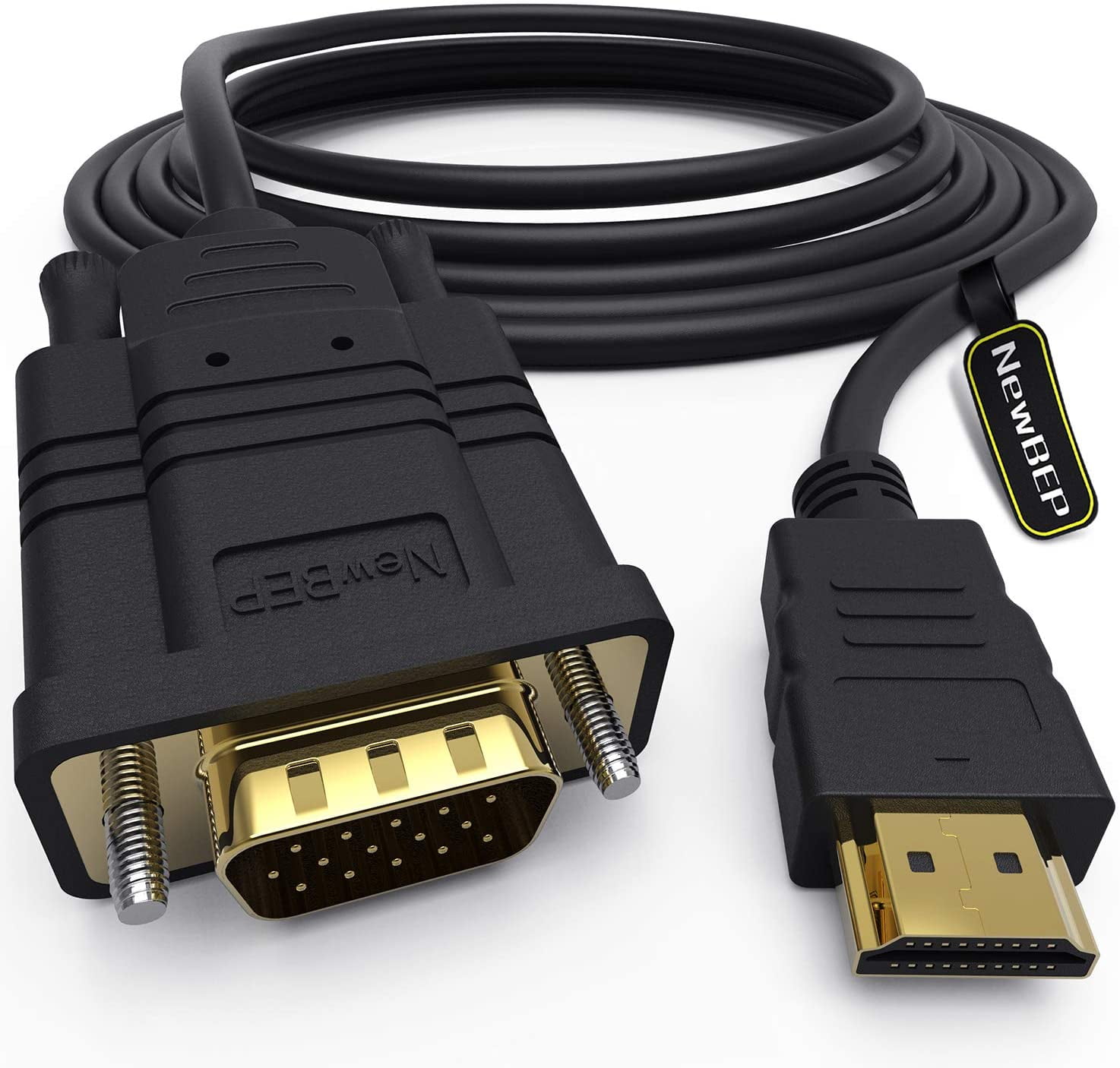 HDMI Male to VGA Female Adapter Video Cord Converter Cable 1080P Chipset For PC 