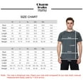 thumbnail image 2 of Alove Men's Color Contrast Shirt Sleeve Rash Guard Quick Dry Swim Shirt Tops UPF 50+ Swimwear, 2 of 6