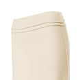 thumbnail image 5 of MixMatchy Women's Basic Foldable High Waist Regular and Plus Size Maxi Skirts, 5 of 5