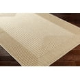 thumbnail image 3 of BoutiqueRugs Gurij Contemporary Area Rug - Outdoor Safe - Lambswool, Dark Brown, Dark Beige - 5'3" x 7', 3 of 8