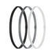 thumbnail image 3 of Advancent 3 unids/set banda para el cabello de silicona antideslizante diadema elástica Unisex banda para el sudor deportes Fitness conjunto de diadema Type3 Advancent OD000132-00, 3 of 6