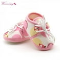 thumbnail image 2 of Baby Shoes Newborn Infant Boys Girls Spring Autumn Soft Bottom Cotton First Walkers, 2 of 3