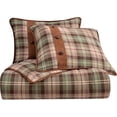 HiEnd Accents Huntsman 4 Piece Comforter Set with Pillow Shams, Brown