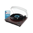 thumbnail image 1 of Reproductor de discos de vinilo con Bluetooth 5.3 de entrada y salida | Tocadiscos con parlantes y grabación USB | Tocadiscos Bluetooth con entrada AUX y salida RCA | Alfombrilla incluida | Tocadiscos, 1 of 5