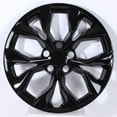 thumbnail image 5 of 17" Set of 4 Hubcaps Wheel Rims Cover for 2023-2025 Honda Cr-V Lx Model Snap-on Installation Black Lacquer, 5 of 11