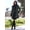 Dark Charcoal Dot, variant on Women's Plus Size Reversible A-Line Raincoat