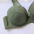 thumbnail image 5 of Xdegoge Bralettes for Women Crisscross Strap Lace Bra with Deep V Neck Underwire Support for Feminine Allure, Scalloped Edges for Elegant Style, Ideal for Everyday & Special Occasions, 5 of 6