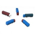 thumbnail image 5 of N Gauge Train Cars Architectural Scale Model Vehicles 5pcs, 5 of 6
