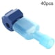 thumbnail image 1 of Riwesomey Kit de conector de empalme de cable eléctrico de conector de cable de crimpado rápido de terminal de cable, 40 piezas Herramientas eléctricas Azul 40 piezas Riwesomey TO000153-02, 1 of 6