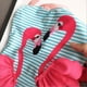 thumbnail image 3 of Cartoon Swimsuit Flamingo Swimwear Baby Girl Quick-dry One-piece Swimsuit (XXL, Suitable Height: 100-110cm), 3 of 3