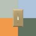 thumbnail image 6 of Amerelle 163TTBZ Moderne Wallplate 2 Toggle Steel Brushed Bronze 1-Pack, 6 of 7
