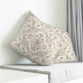 thumbnail image 3 of Beige Boho Pillow Covers 24x24 Inch Decorative Throw Pillow Cover, Middle Century Ethnic Vintage Abstract Sofa Pillowcases Accent Cushion Case Home Decor Bedroom Living Room, 3 of 6