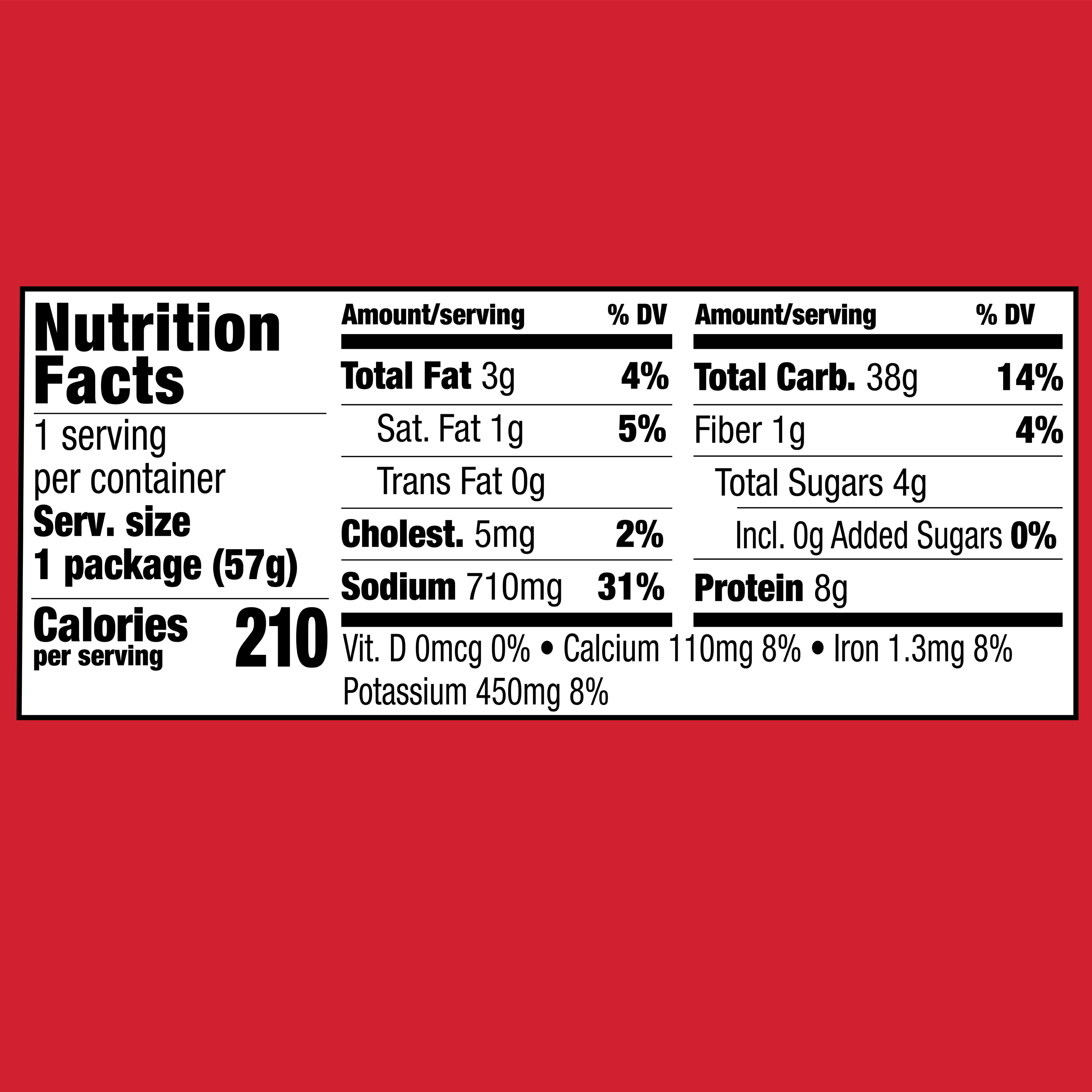(6 pack) Hamburger Helper Beef Pasta, 2 oz Microwave Cup, Shelf Stable (Dried)
