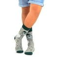 thumbnail image 6 of Teehee Socks Fun Cotton Crew Socks Men's Skeleton & Stripes, Multi-Color (5 Pack), 6 of 6