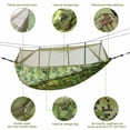 thumbnail image 5 of Portable Double Camping Hammock with Mosquito Net – 600lbs Capacity, Outdoor Hanging Bed for 2, Nylon Swing with Straps & Carry Bag, 5 of 6