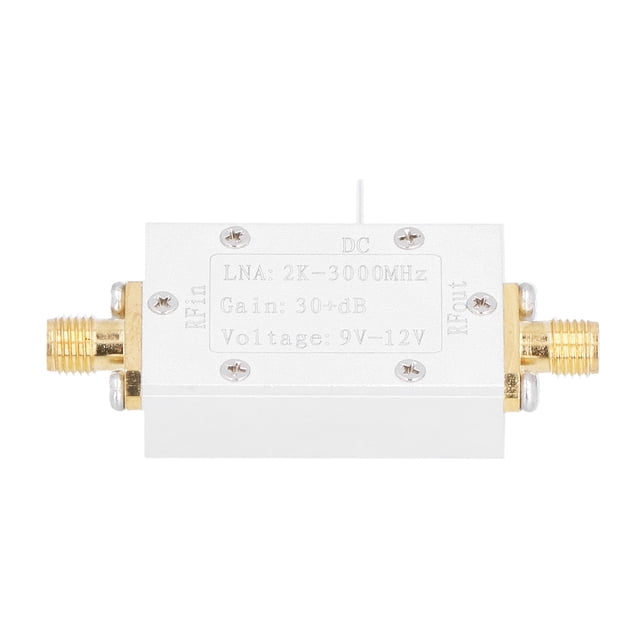 Amplificador de banda ancha RF Amplificador de bajo ruido de alta frecuencia LNA (ganancia de 2K‑3000MHz 30dB)