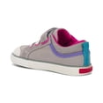 thumbnail image 2 of Zapatillas See Kai Run Kristin para Niñas Pequeñas Talla 12.5 Gris con Estrellas, 2 of 7