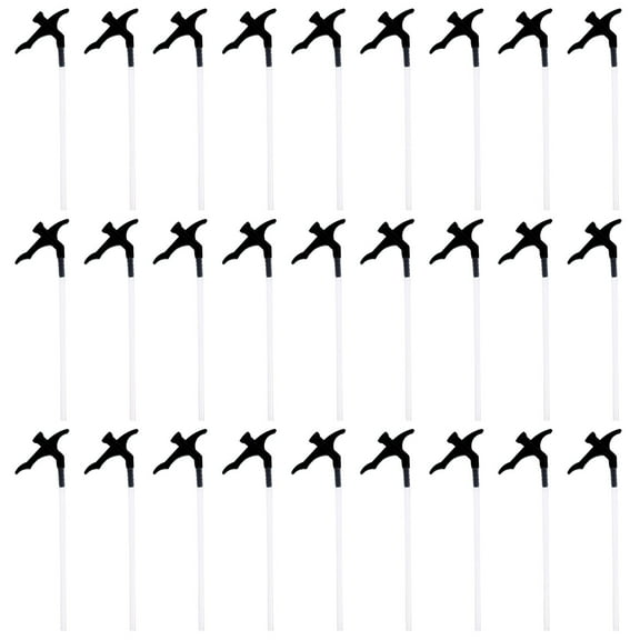 WRISTBIQUE Foams Spray Tubes Plastic 30Pcs 7.47 x 2.36 x 0.51 Inch