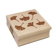 thumbnail image 1 of Gingko Leaves Square Rubber Stamp Stamping Scrapbooking Crafting - Medium 1.75in, 1 of 7